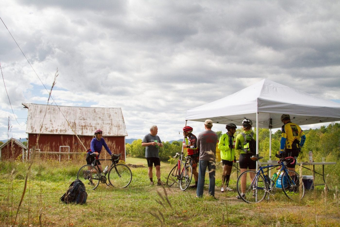 bike the barns event