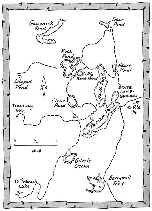 Putnam Pond camping - Adirondack Explorer