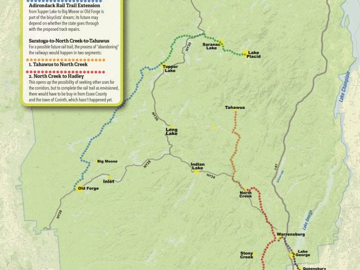 Park Agency presses forward with Tri-Lakes rail trail - Adirondack Explorer