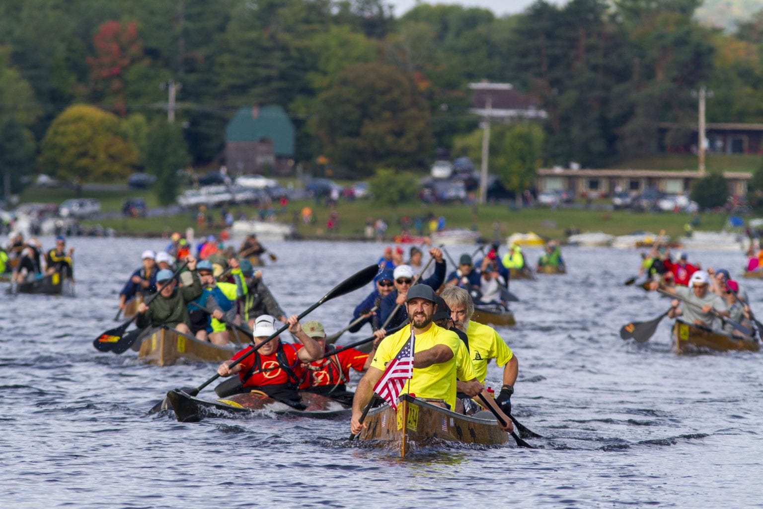 Communities celebrate return of the 90Miler canoe race