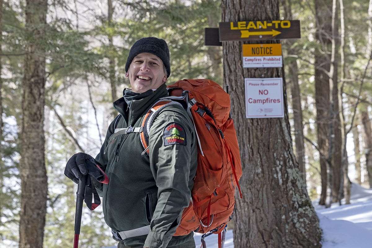 Forest ranger Scott Van Laer