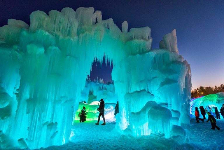 Ice Castles capture winter magic, in ice