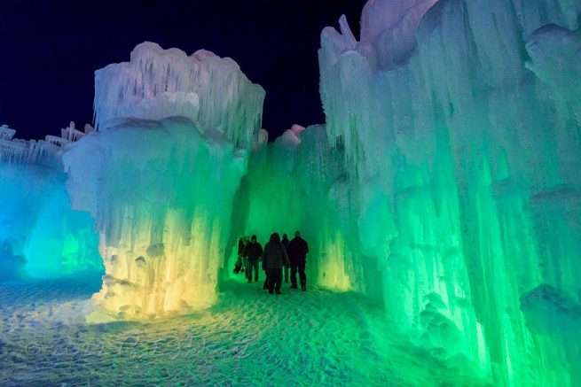 Ice Castles Capture Winter Magic, In Ice