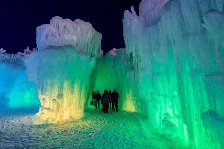 Ice Castles capture winter magic, in ice