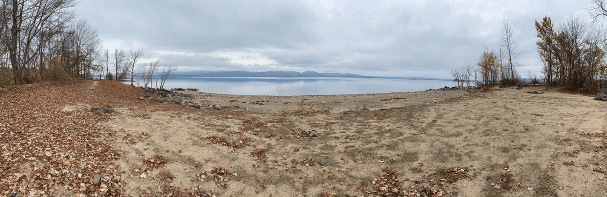 Broadalbin beach on Great Sacandagaa Lake