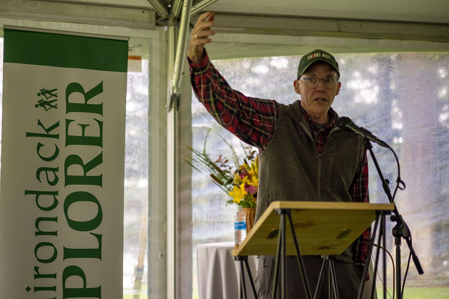 Local Climate Group Expands Quickly Adirondack Explorer   Bill McKibben 6763 