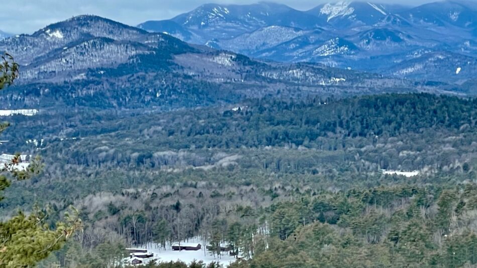 view of mountains