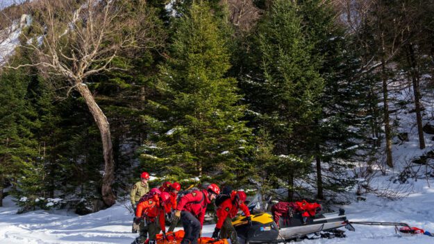 ice climber rescue