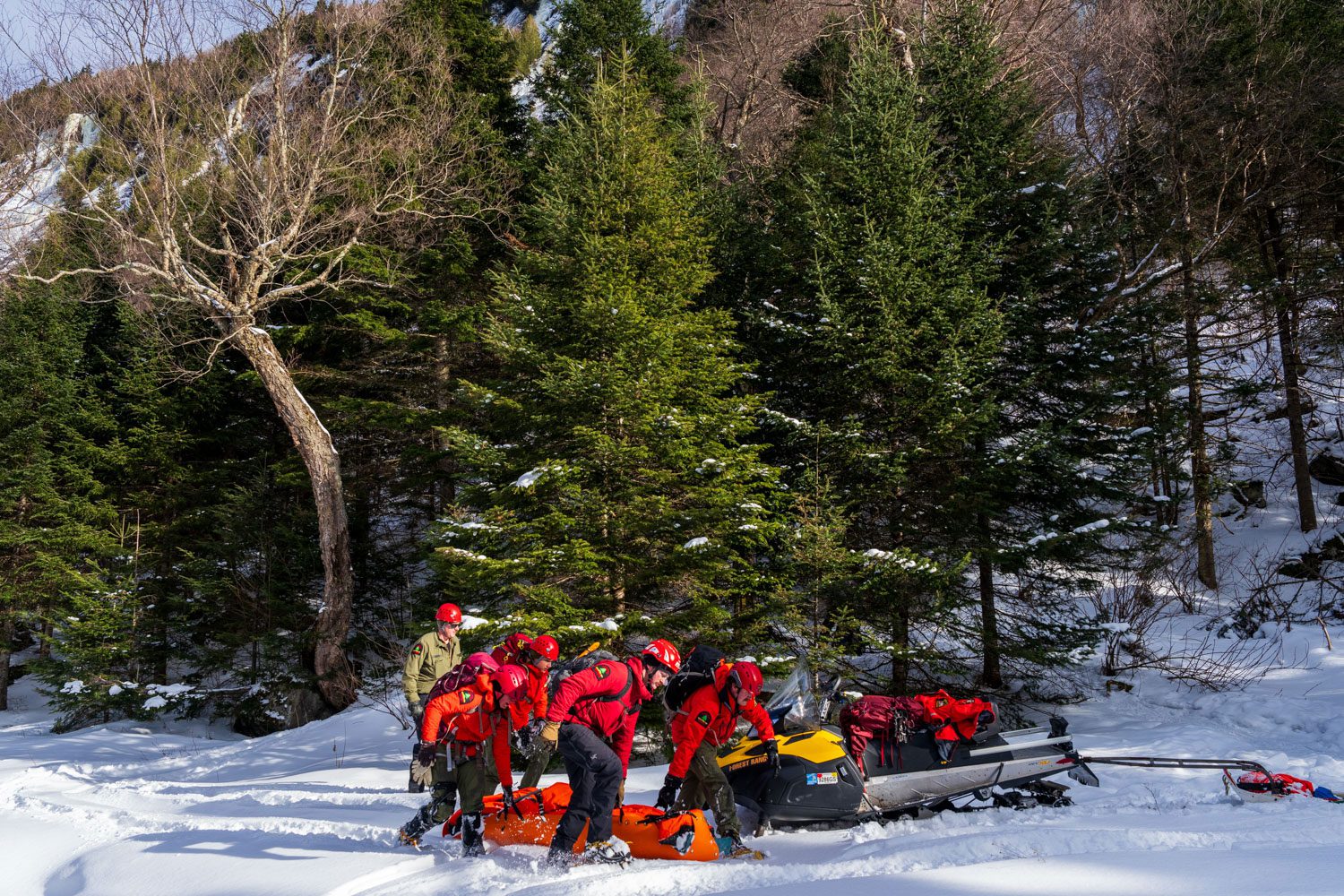 ice climber rescue