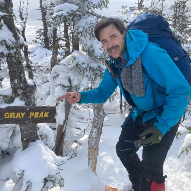 hiker and amateur historian John Sasso