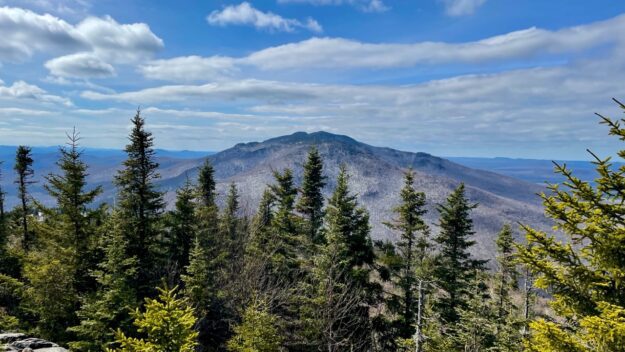 Debar Mountain from Baldface summit.