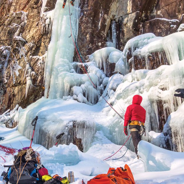 ice climbing