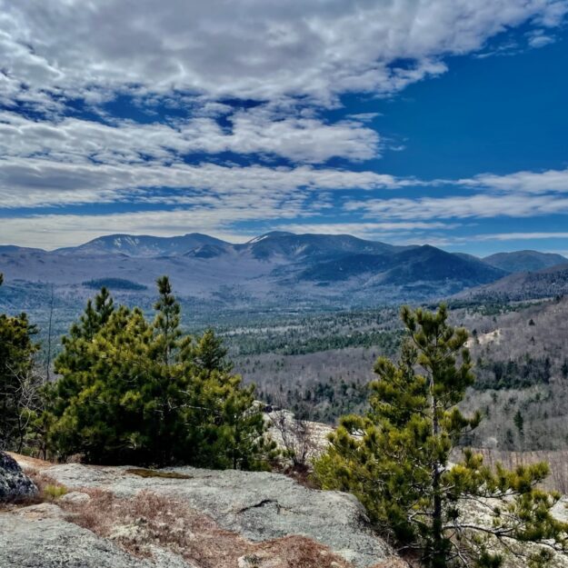 Rocky Peak Ridge and Giant, looking to the southeast from the Blueberry trail system