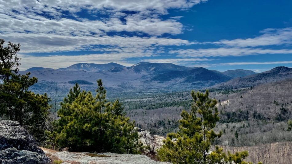 Rocky Peak Ridge and Giant, looking to the southeast from the Blueberry trail system