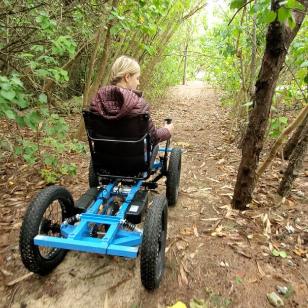 motorized wheelchair is one option being considered for Great Camp Santanoni access