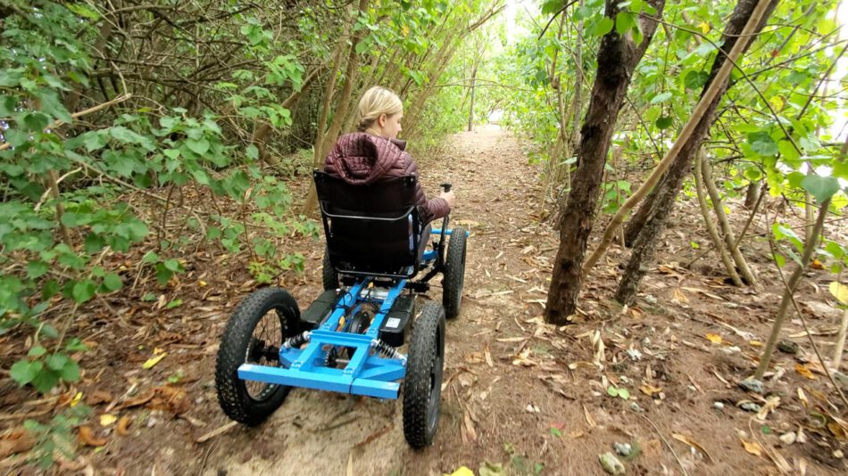 motorized wheelchair is one option being considered for Great Camp Santanoni access