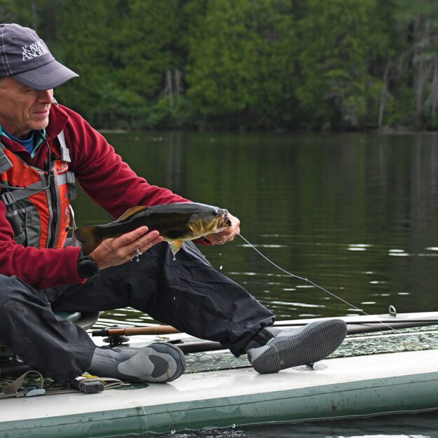 man with a fish