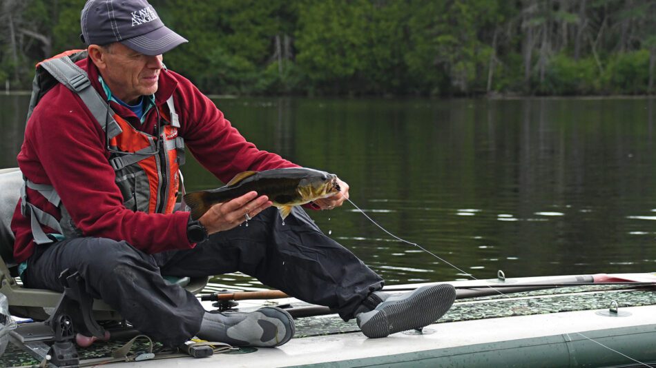 man with a fish