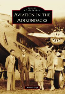 book cover of aviation in the adirondacks