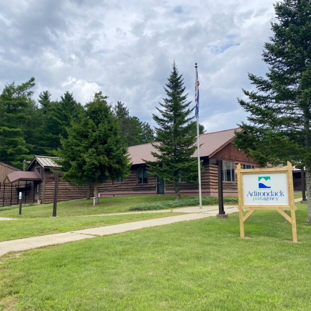 The Adirondack Park Agency's headquarters in Ray Brook.