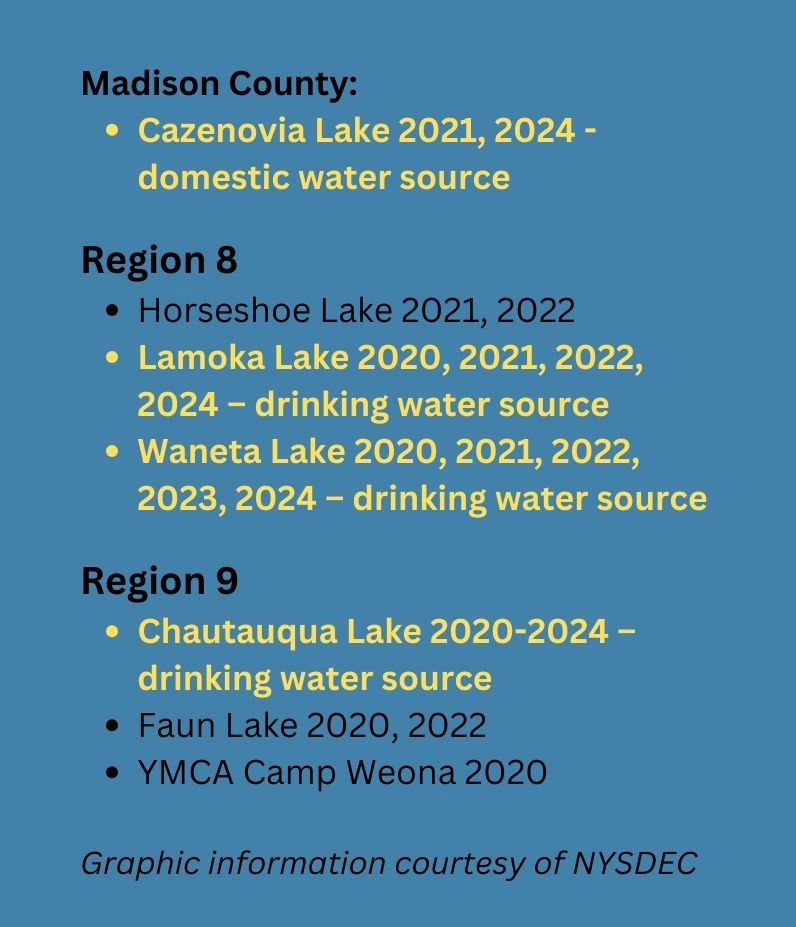 procellaCOR list of lakes 5