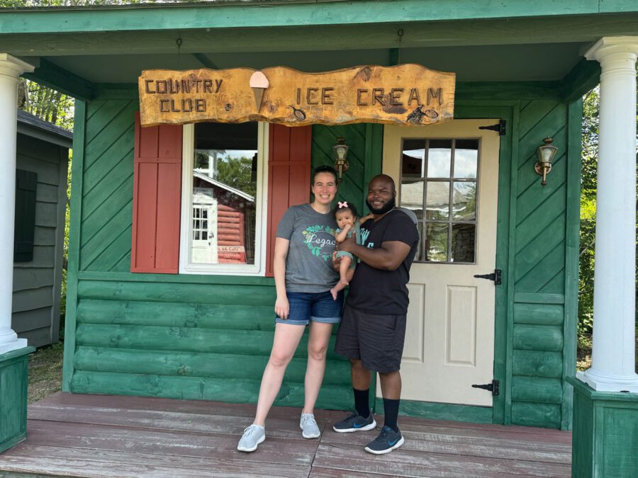 John Van Buiten's grandchildren and great-grandchildren visit his miniature Route 66 every summer. 