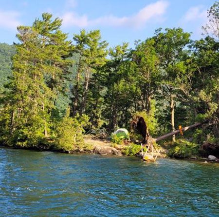 lake george islands campground