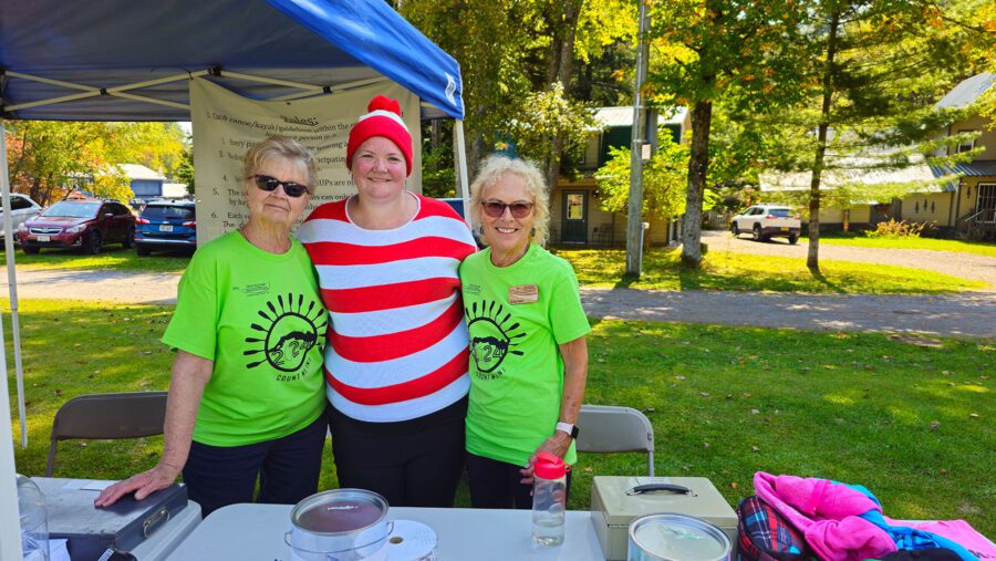 volunteers at the one square mile of hope event