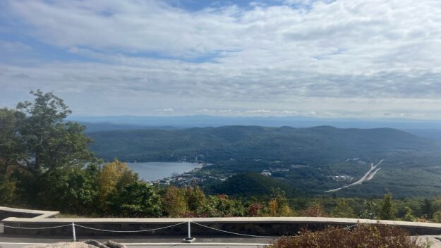 A view from the summit of Prospect Mountain in Lake George.